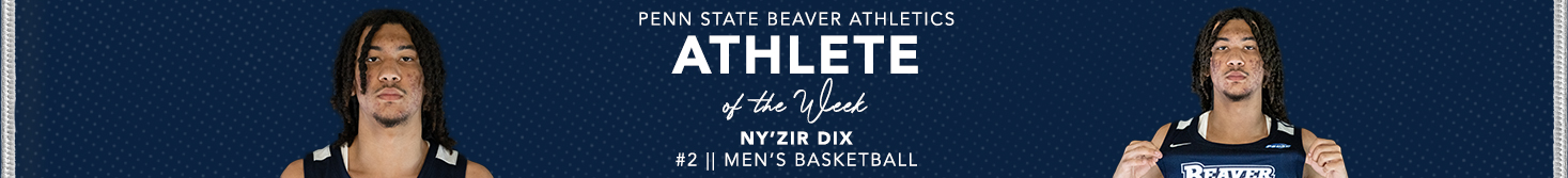 Athlete of the Week Ny'Zir Dix